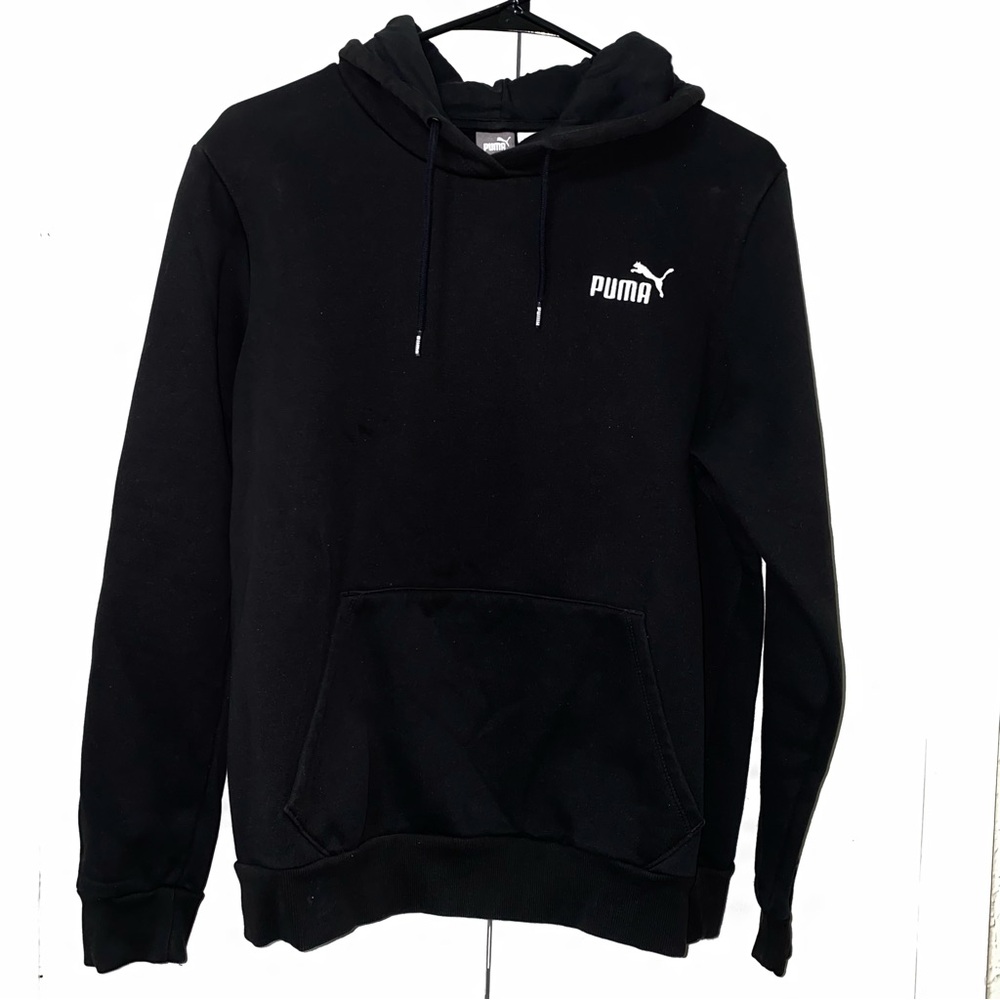 PUMA Unisex Classic Black Hoodie